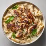 Southern Style Creamy Parmesan Chicken Pasta Recipe