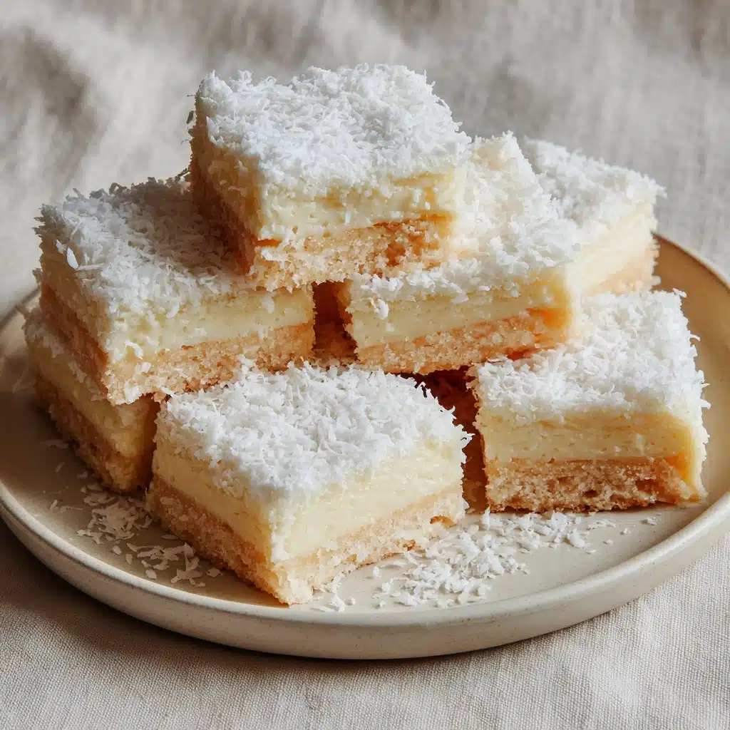 Easy Coconut Confection Bars Recipe