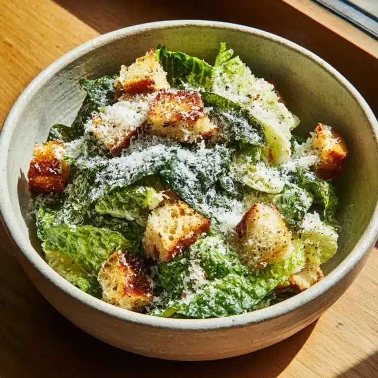 Caesar Salad Recipe
