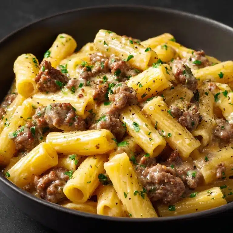 Creamy Beef Pasta Recipe