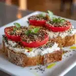 Ricotta & Tomato Toast Recipe