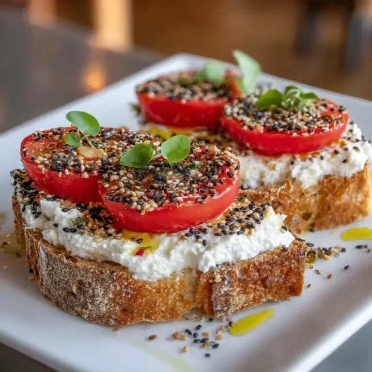 Ricotta & Tomato Toast Recipe