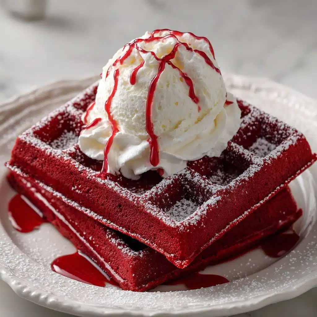 Delicious Red Velvet Waffles Recipe