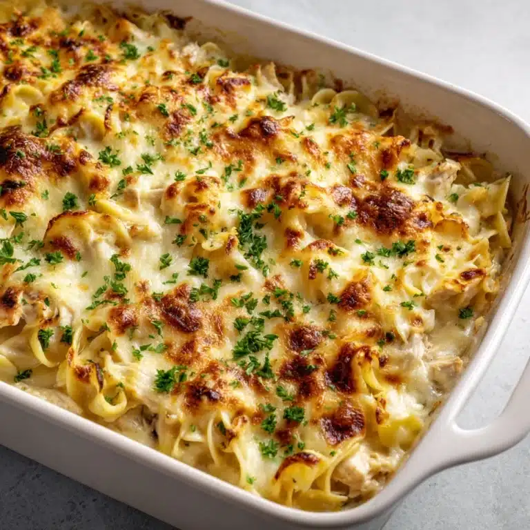 Easy Chicken Noodle Casserole Recipe