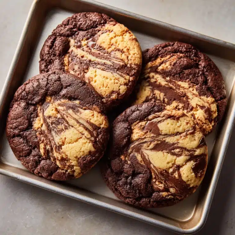 Chocolate Marshmallow Swirl Cookies Recipe