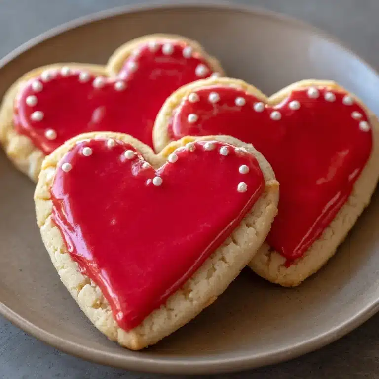 Slice and Bake Heart Cookies Recipe