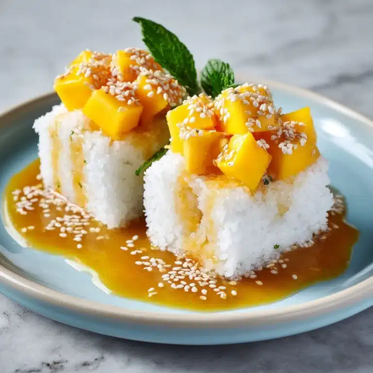 Sweet Mango Sticky Rice Rolls Recipe