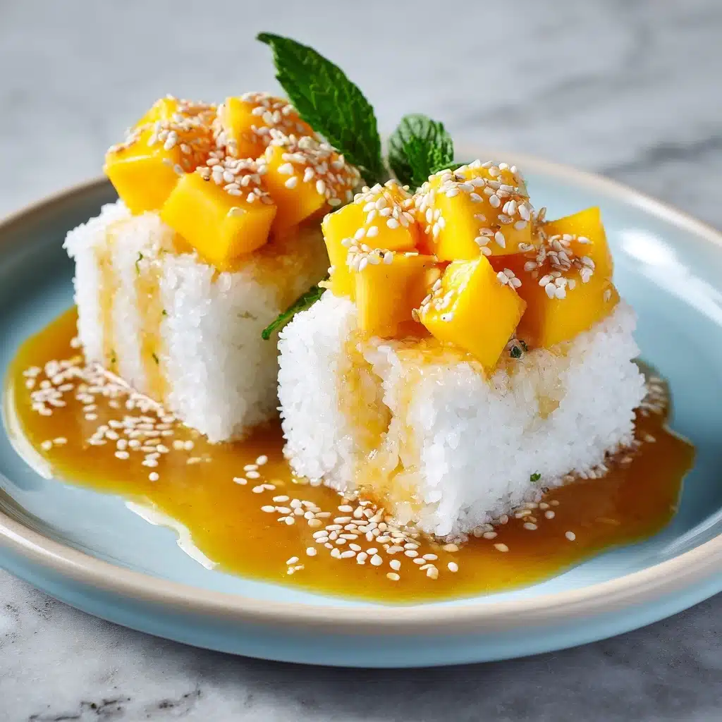Sweet Mango Sticky Rice Rolls Recipe