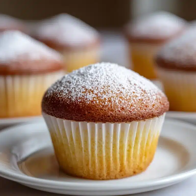 Fluffy Japanese Cotton Cheesecake Cupcakes Recipe