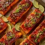 Honey Garlic Salmon Bites Recipe