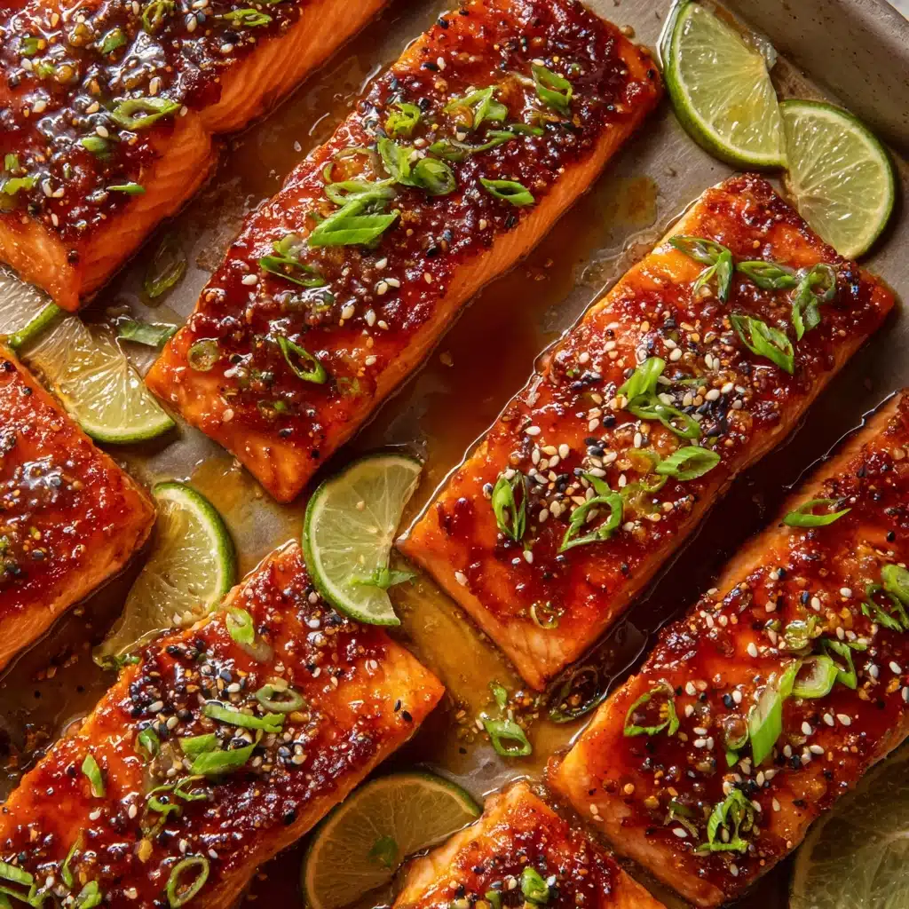 Honey Garlic Salmon Bites Recipe