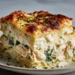 Chicken and Spinach Casserole with Cream Cheese Recipe