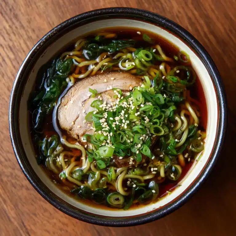 Easy Saucy Ramen Noodles Recipe