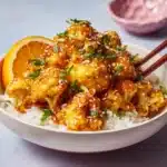 Vegan Glazed Orange Cauliflower “Chicken” Recipe