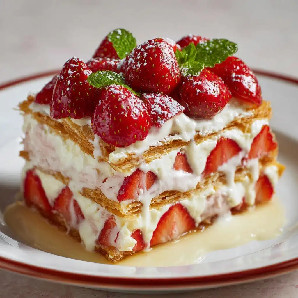 Strawberry Lasagna Recipe