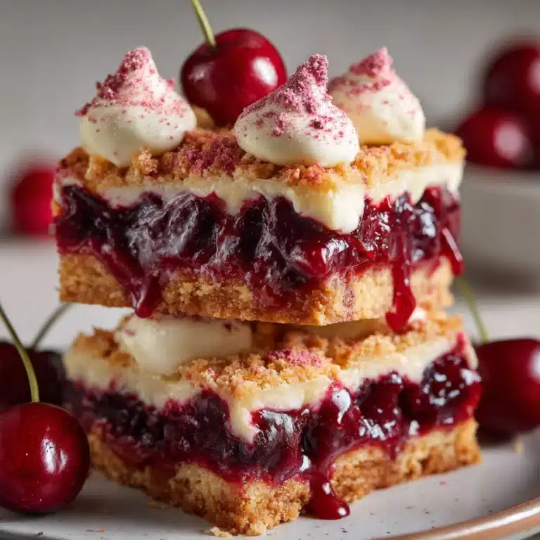Cherry Pie Bars Recipe