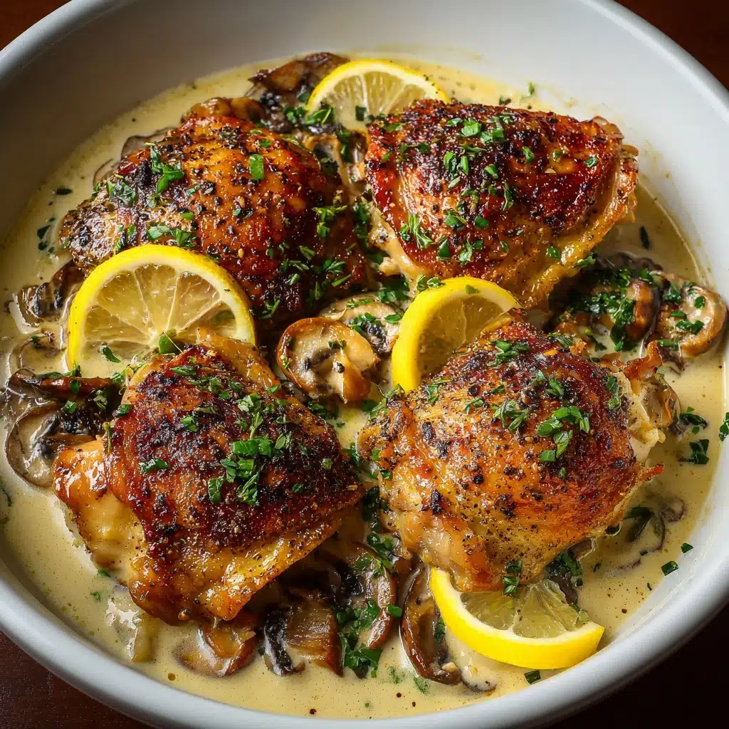 Slow Cooker Lemon Garlic Chicken Recipe