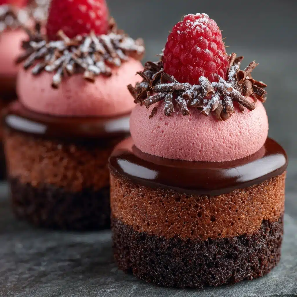 "Marry Me No Bake Raspberry Chocolate Mousse Cups Recipe