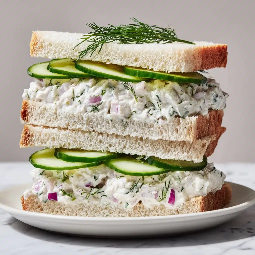 Cucumber Benedictine Tea Sandwiches Recipe