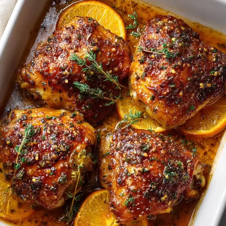 Roasted Orange Chicken Recipe