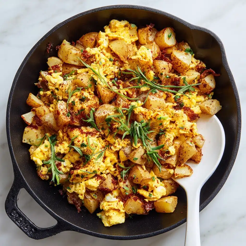 Potato Egg Scramble Recipe