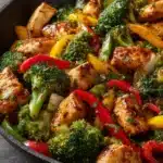 Healthy Chicken and Vegetables Skillet Recipe