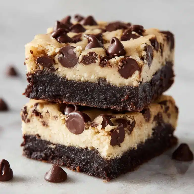Chocolate Chip Cookie Brownies Recipe