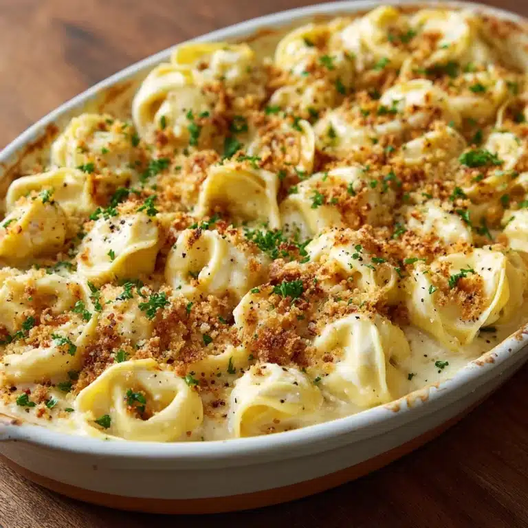 Alfredo Tortellini Bake Recipe