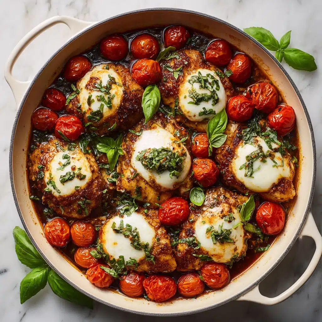Chicken Caprese Skillet Recipe