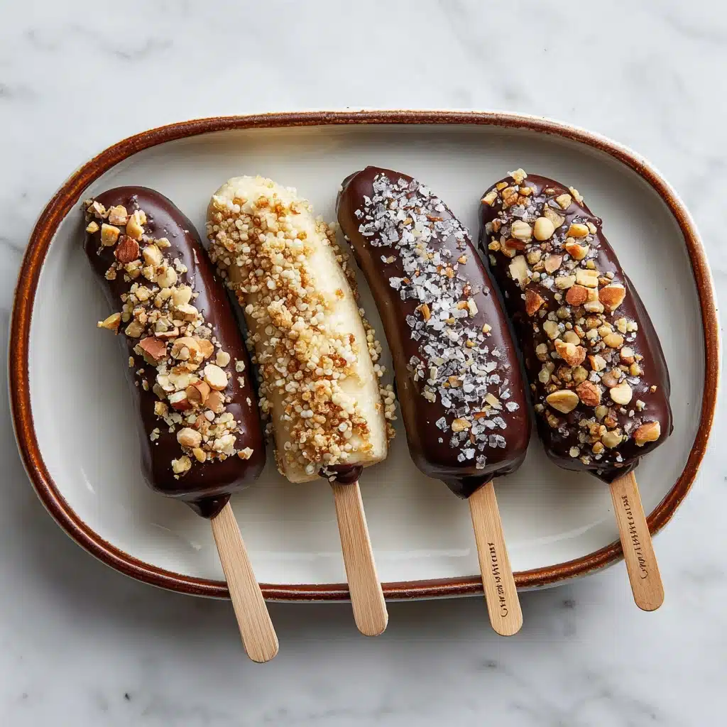 Chocolate Covered Banana Pops Recipe