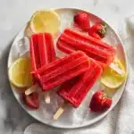 Strawberry Lemonade Popsicles Recipe