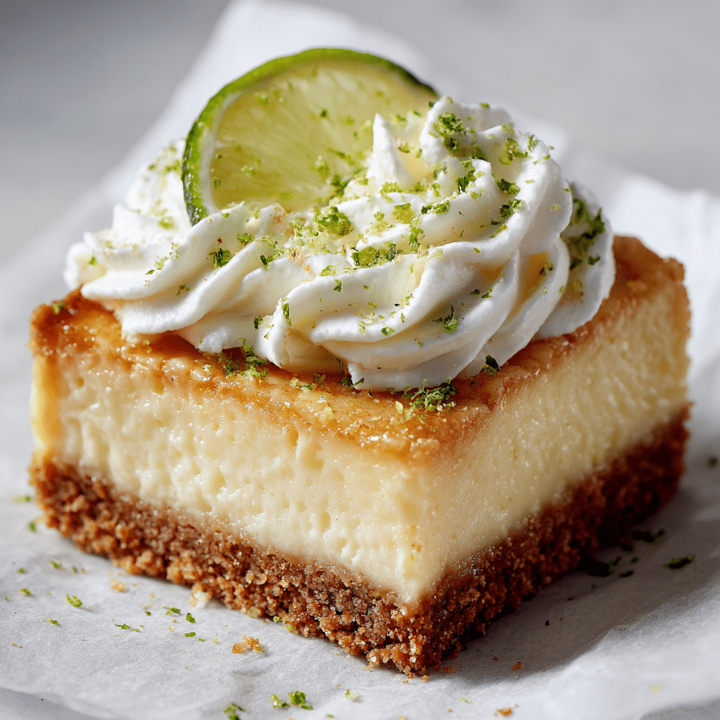 Key Lime Pie Bars Recipe - Recipe Image