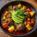Mexican Meatball Soup Recipe