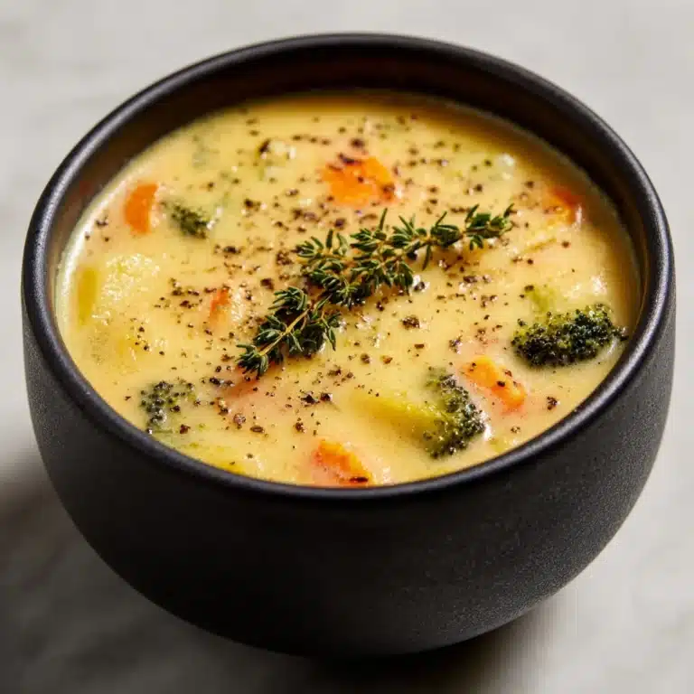 Broccoli Potato Cheese Soup Recipe