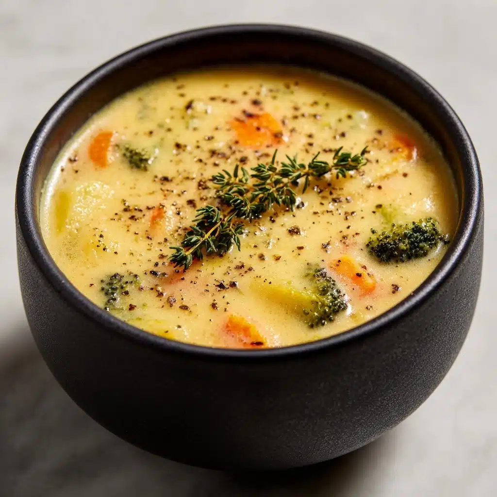 Broccoli Potato Cheese Soup Recipe