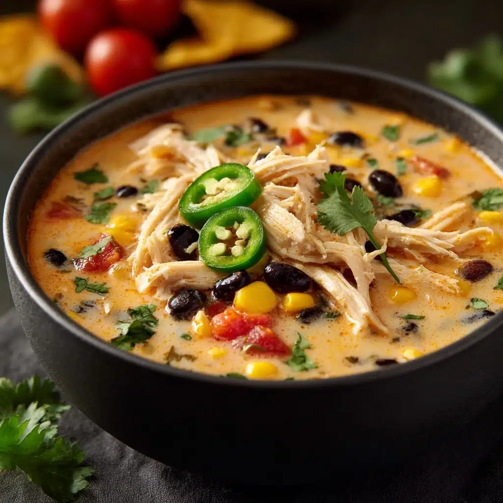 Creamy Chicken Tortilla Soup Recipe - Recipe Image