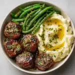 Garlic Butter Steak Bites with Parmesan Cream Sauce Recipe