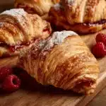Almond Crescents with Raspberry Jam Recipe