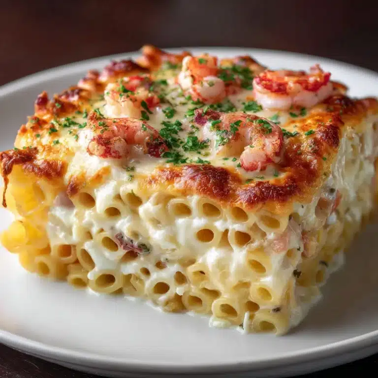 Shrimp Scampi Pasta Bake Recipe