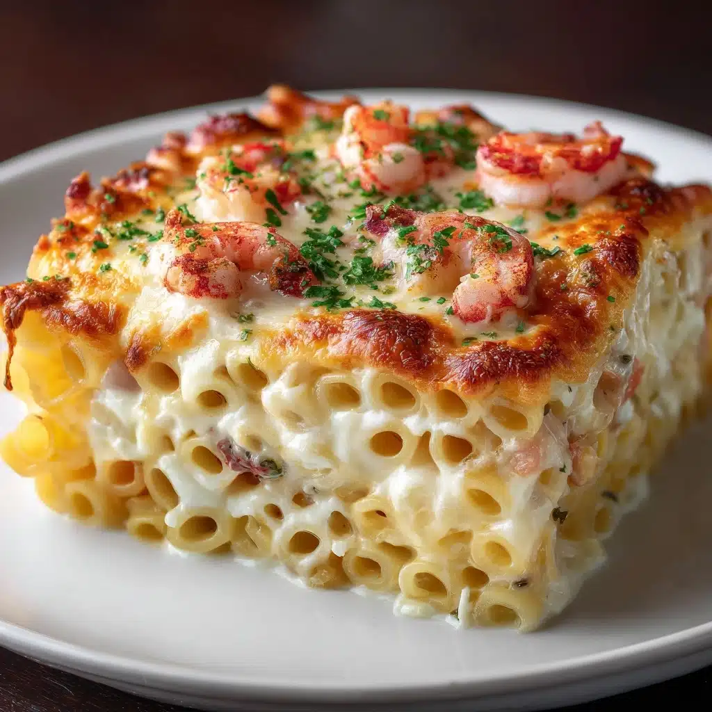 Shrimp Scampi Pasta Bake Recipe
