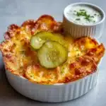Cheesy Pickle Chips Recipe