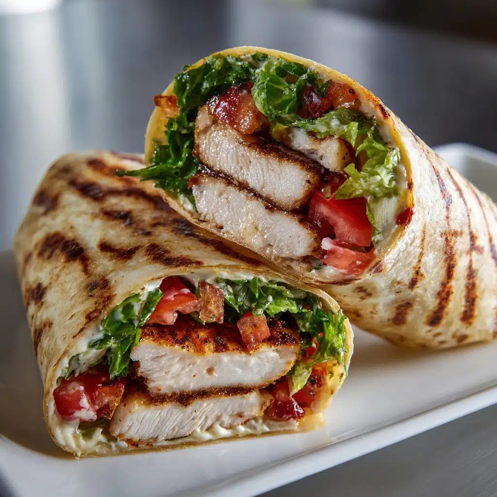 Chicken Caesar Wrap Recipe