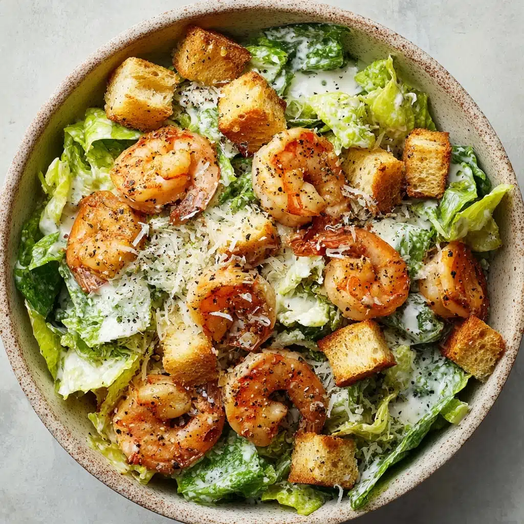 Shrimp Caesar Salad Recipe - Recipe Image