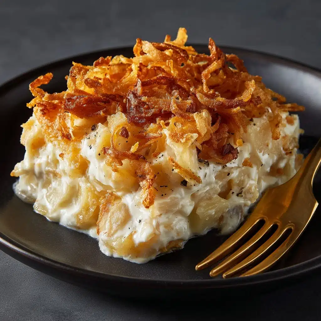 French Onion Funeral Potatoes Recipe