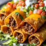 Crispy Beef Taquitos with Chipotle Sauce Recipe