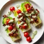 Wedge Salad Skewers Recipe