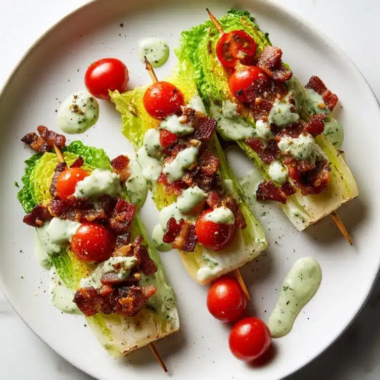 Wedge Salad Skewers Recipe