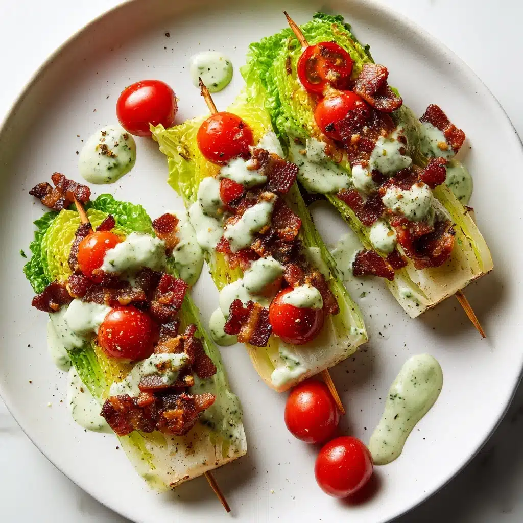 Wedge Salad Skewers Recipe - Recipe Image