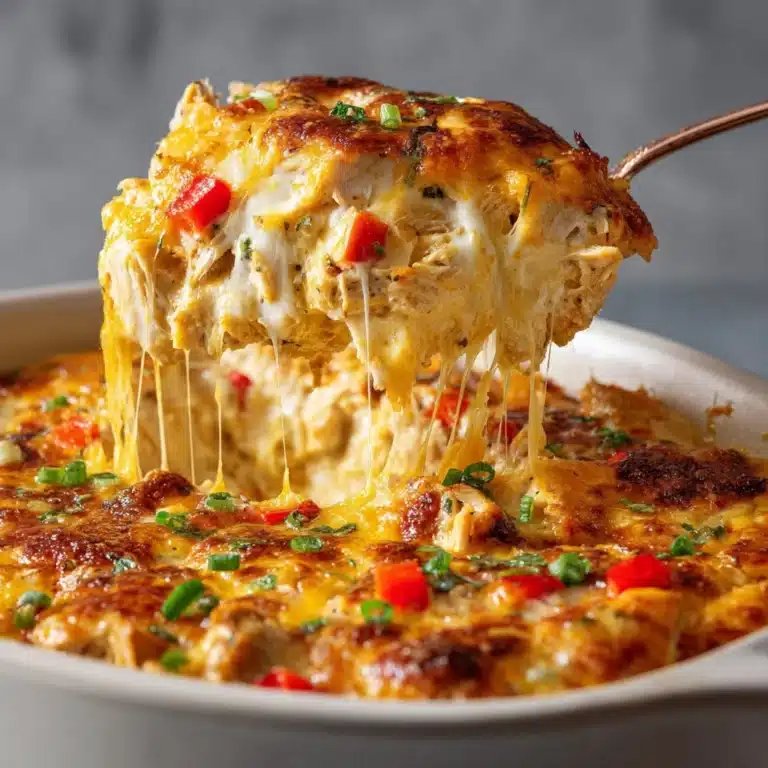 Creamy Chicken Nacho Hashbrown Bake Recipe