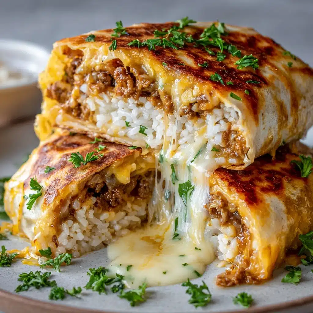 Grilled Cheese Burrito Recipe - Recipe Image